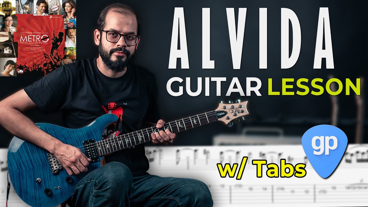 Alvida | Life In A Metro | Guitar Lesson