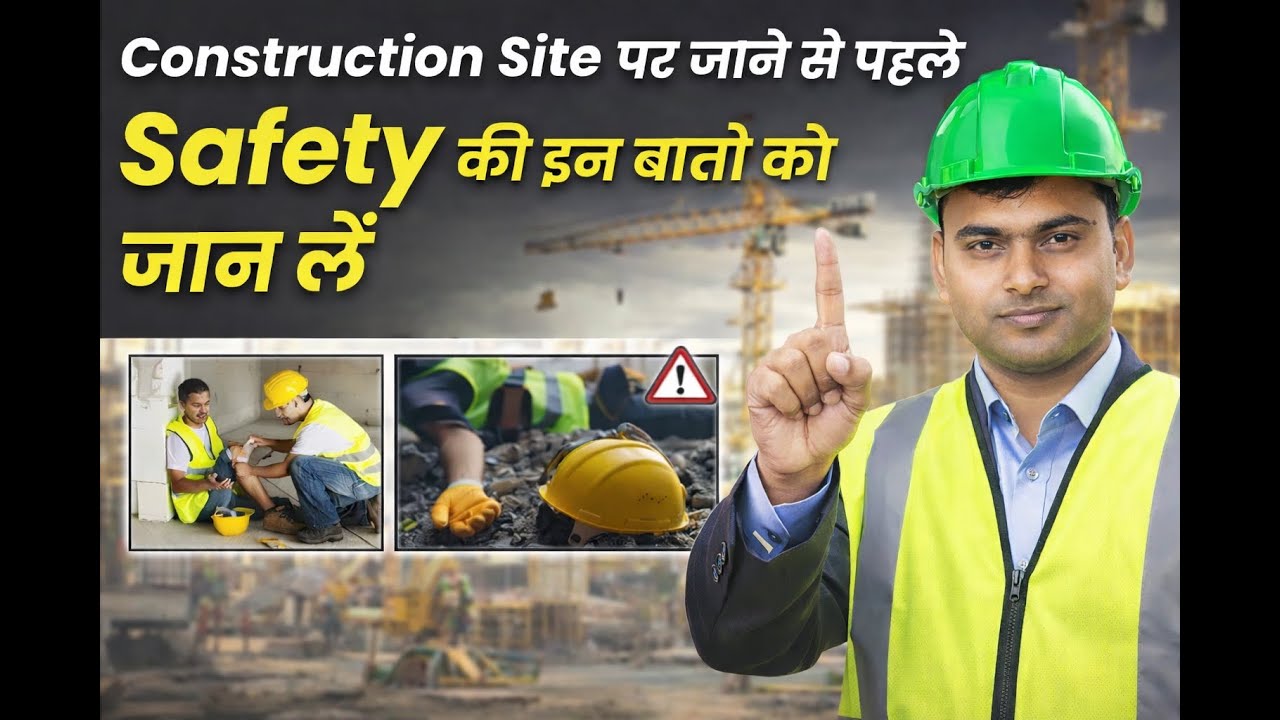 Construction Life Saving Rule by Mr. Mukesh Mishra #safetyfirst #safety #safetytips #construction