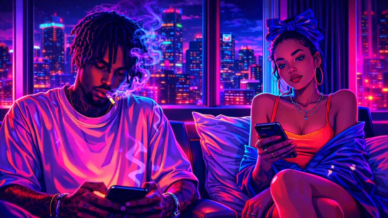 420 NIGHT DRIVE — Chill Rap Hits for Late Night Smoke | Neon Vibes