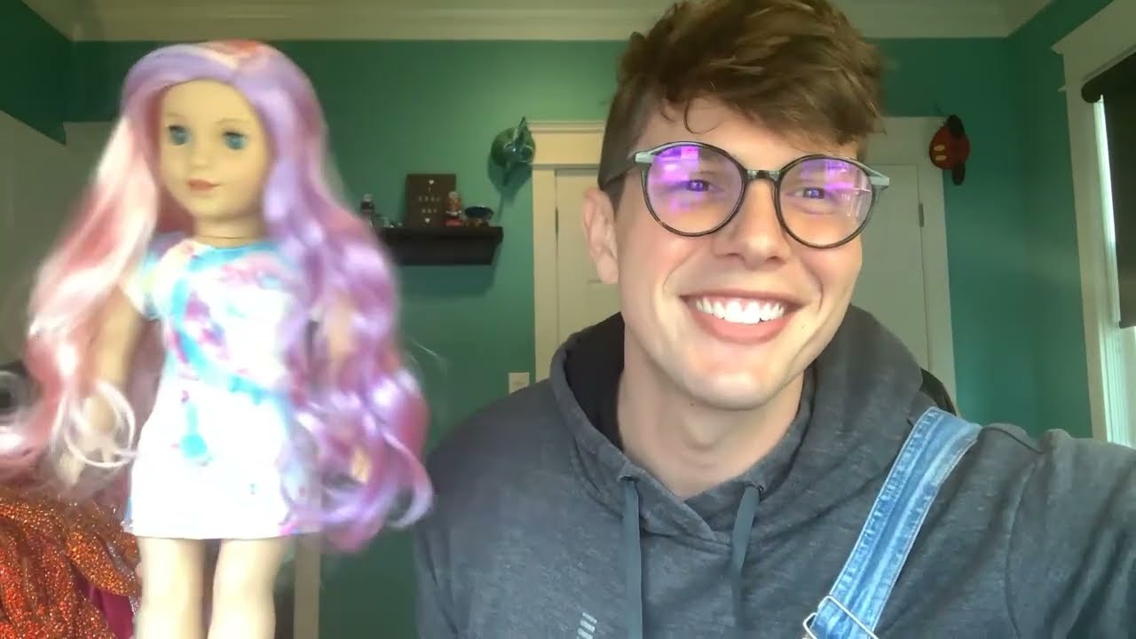 Surprise American Girl Doll Truly Me Unboxing And Review. 116 🎊 Pink Hair!