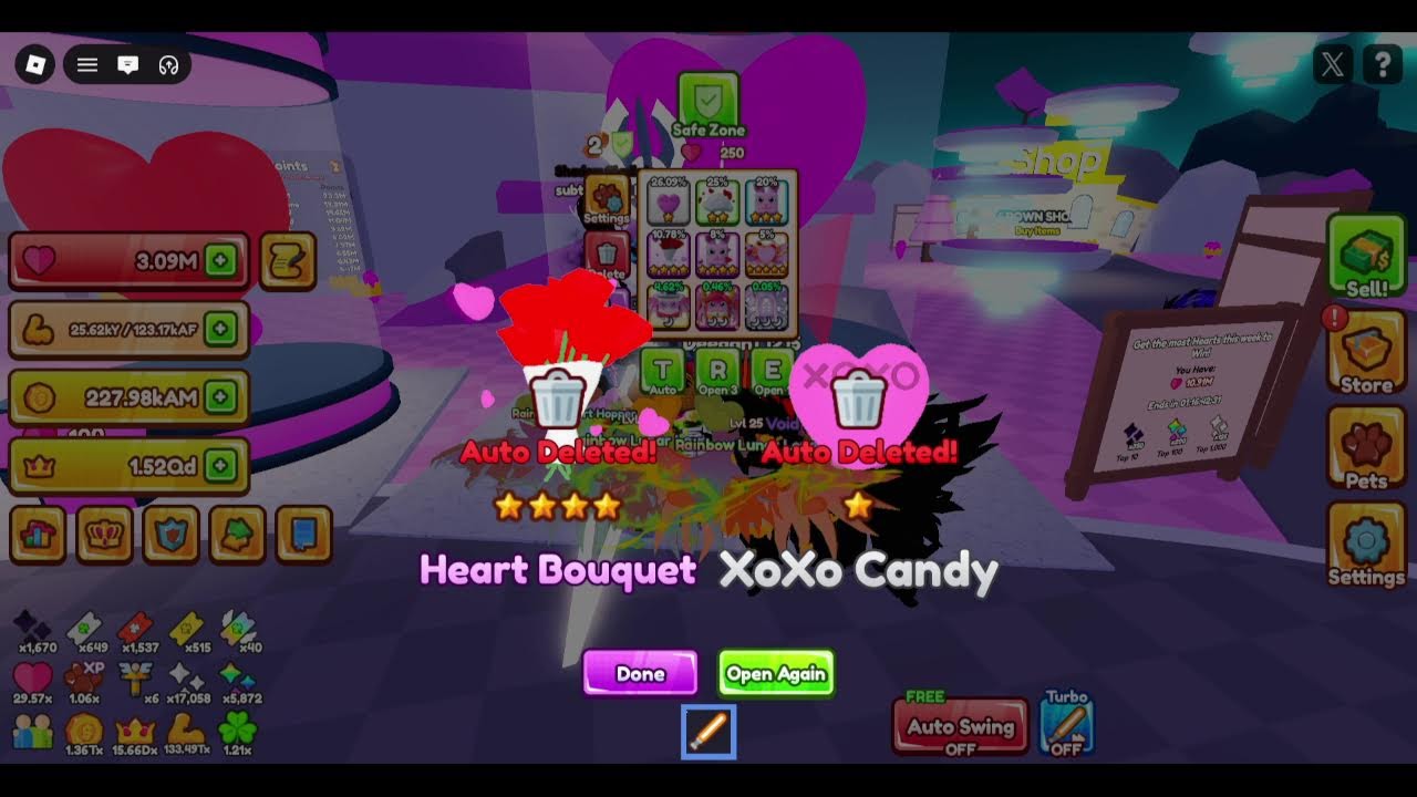 AFK Hatching Valentine Pets! ❤️  Saber Simulator