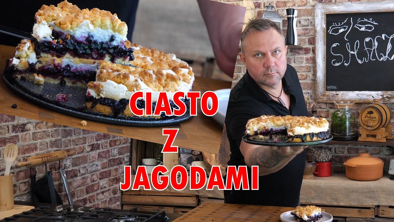Kruche ciasto z jagodami / Oddaszfartucha