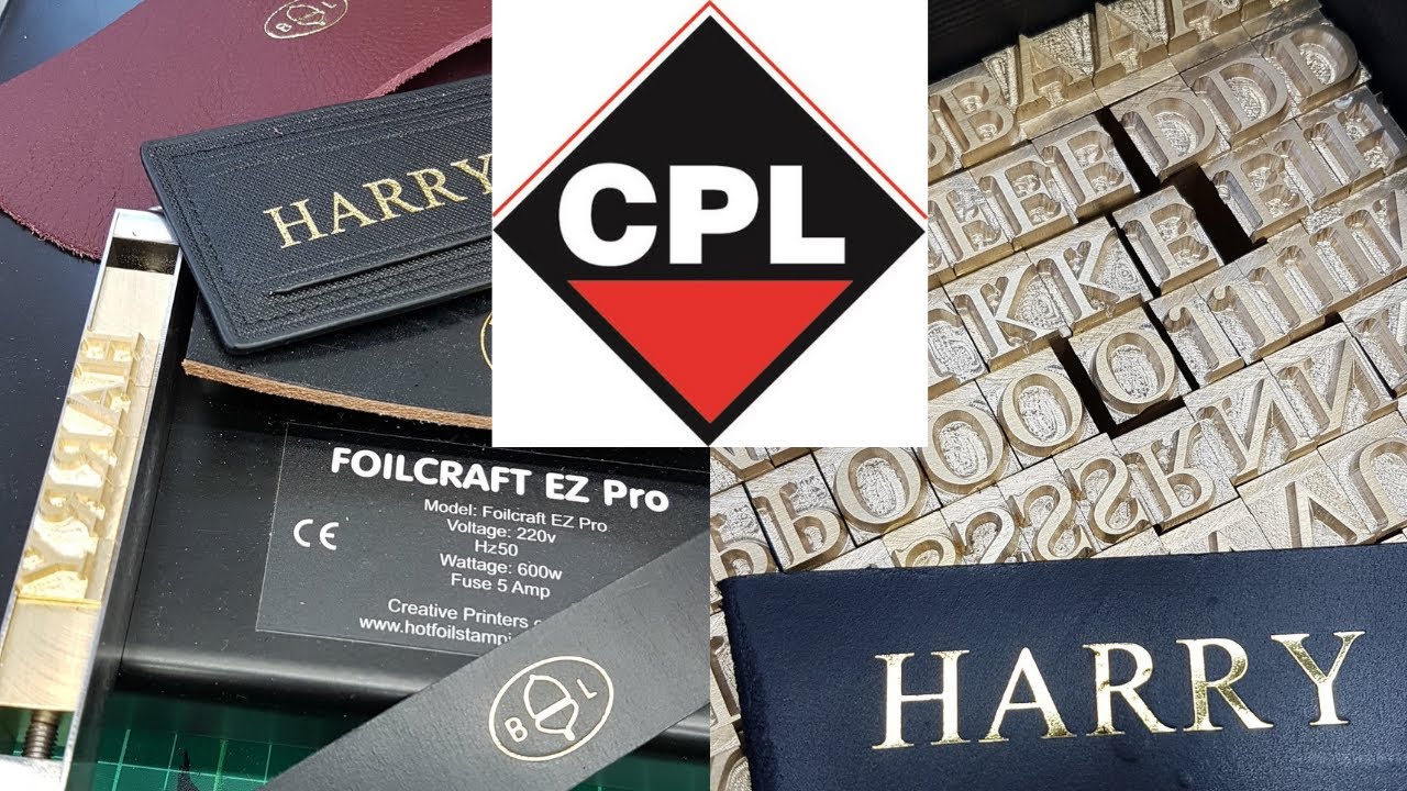 How To Hot Foil And Deboss Leather Goods, Foilcraft EZ Pro Review - Sponsored
