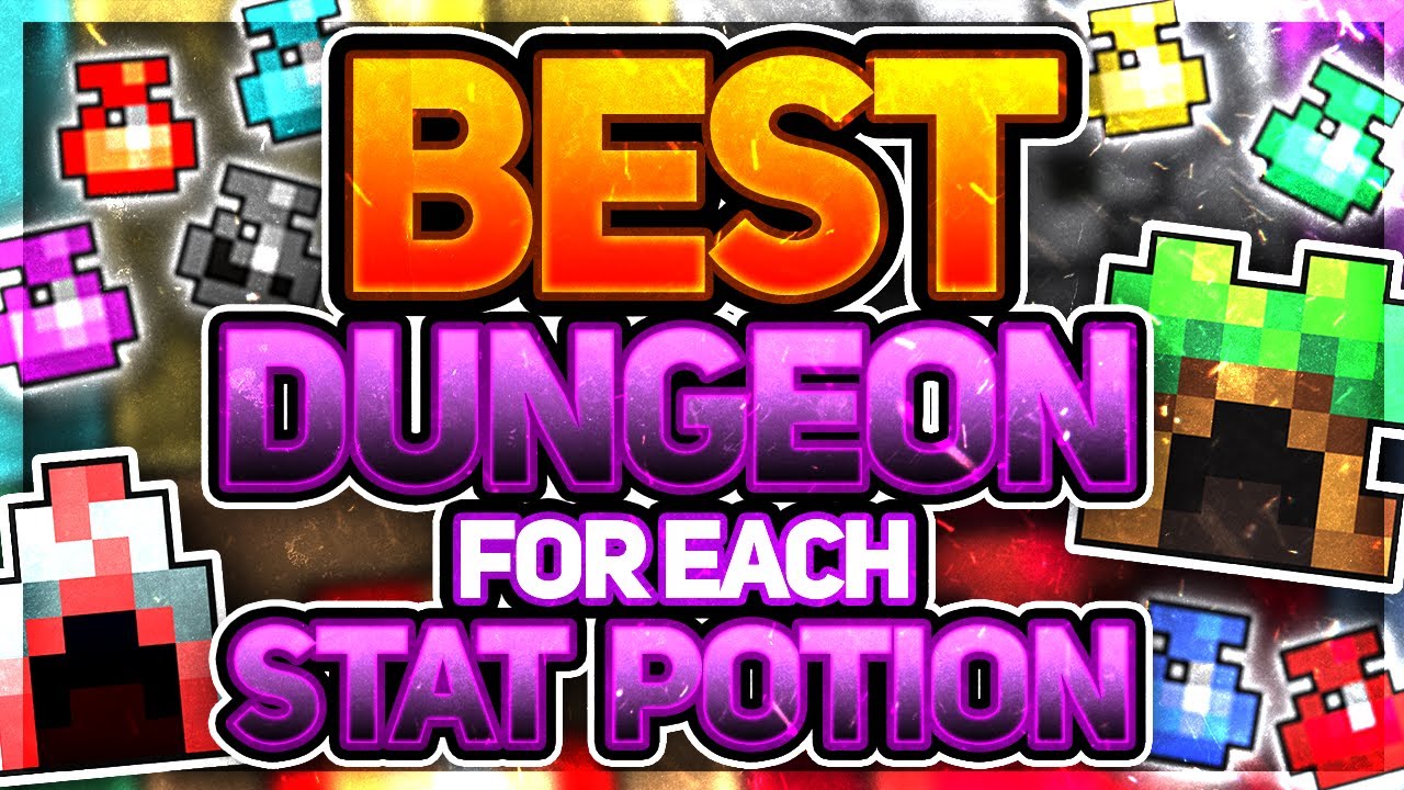 RotMG: Best Dungeons for Each Stat Potion!