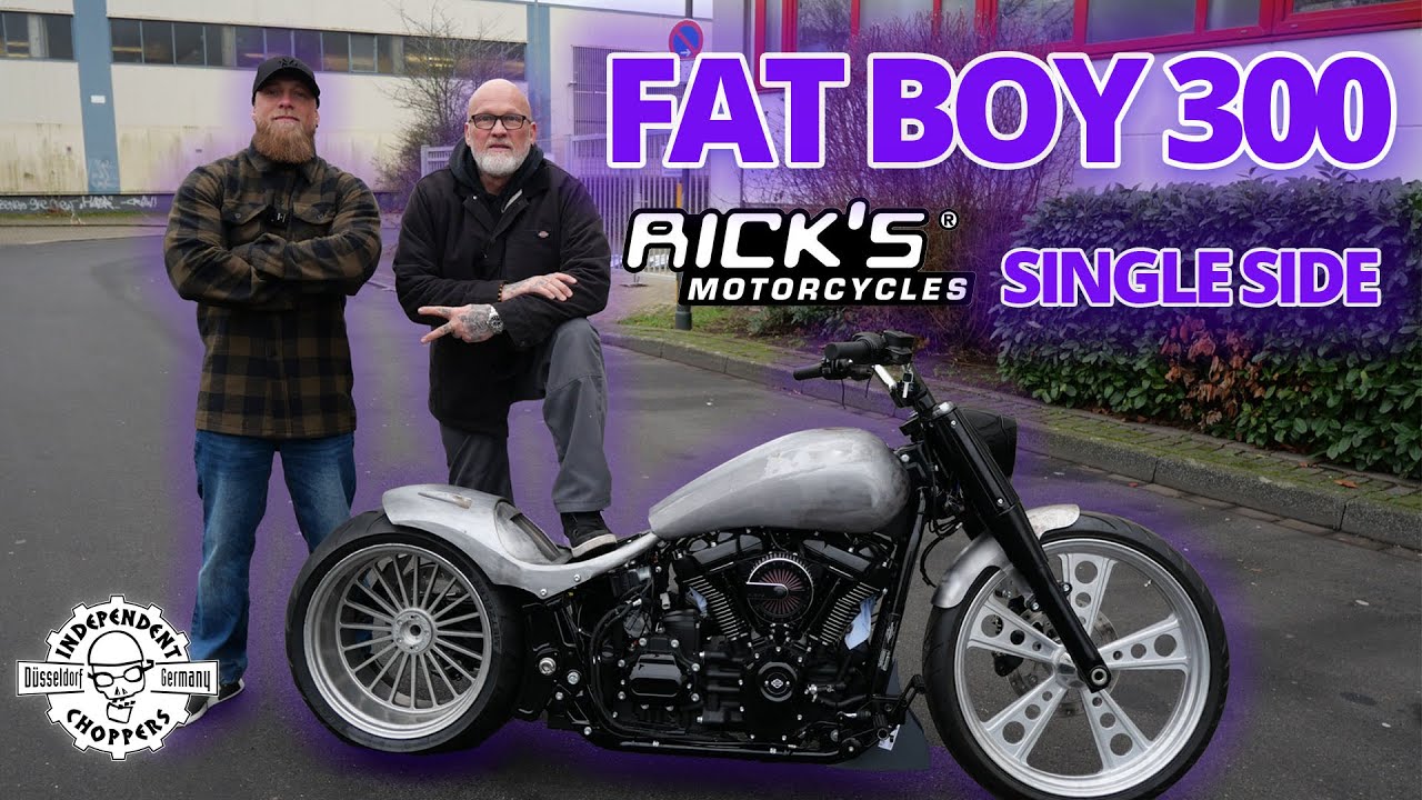 Independent Choppers - FAT BOY 300 Single Side - Einarmschwinge