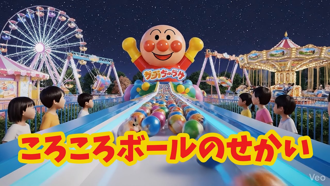 ボールがいっぱい！アンパンマンのコロコロワールド