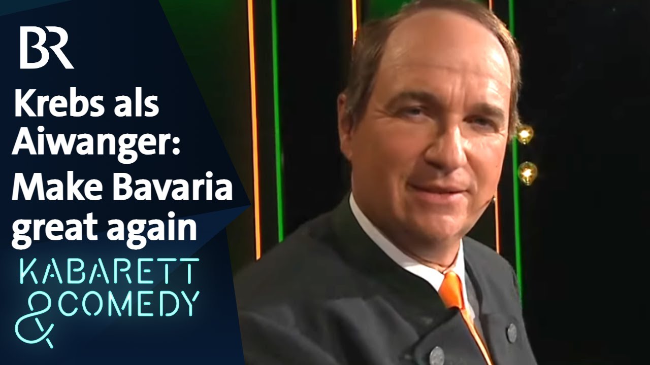 Wolfgang Krebs als Aiwanger: Make Bavaria great again | Geh zu, bleib da! | BR Kabarett & Comedy