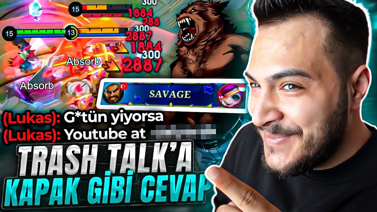 RAKİP BENLE DALGA GEÇTİ VE BEDELİNİ ÖDEDİ 💀 | Mobile Legends Roger