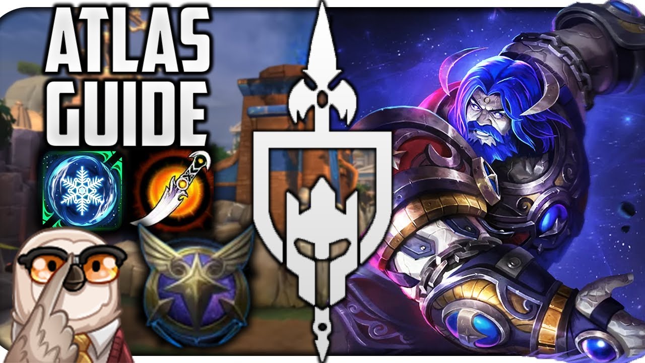 Atlas Guide: The Best Team Fight Support Ultimate In Smite!
