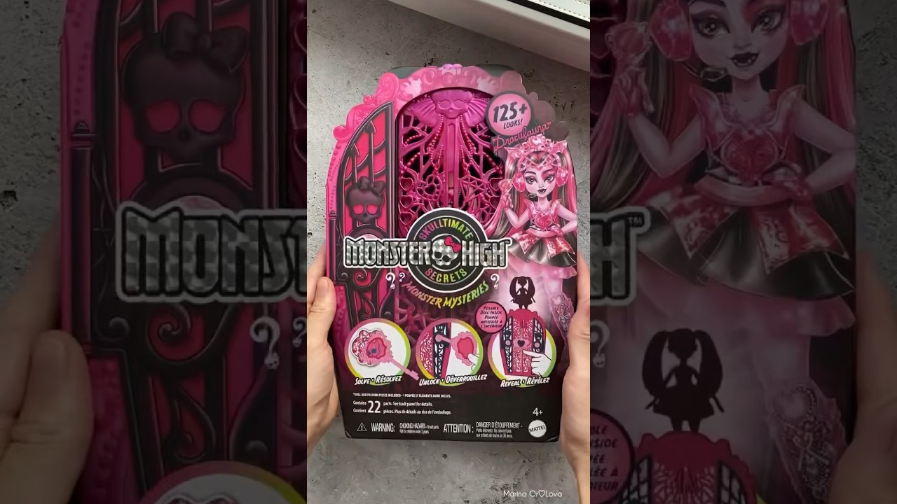 Monster High Skulltimate Secrets series 4 Draculaura Распаковка | Обзор #monsterhighg3 #monsterhigh