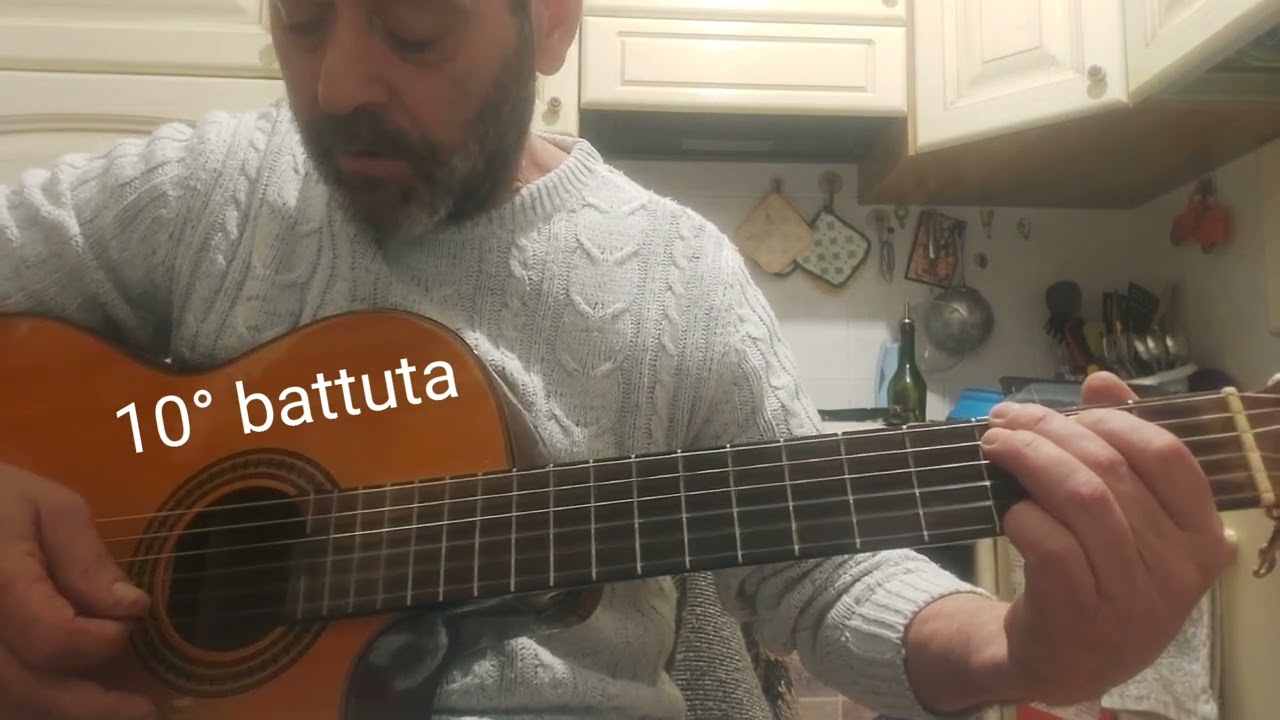 Spunta La Luna dal Monte!  Tutorial... Chitarra Stizzo!