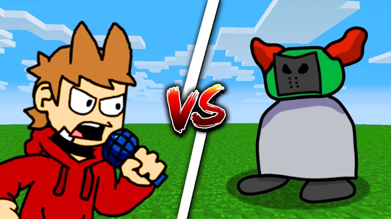 Tord vs Tiky in Minecraft | Friday Night Funkin Mod Addon
