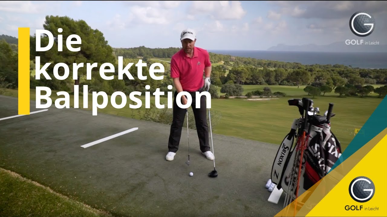 DIE RICHTIGE BALLPOSITION FÜR ALLE SCHLÄGER
