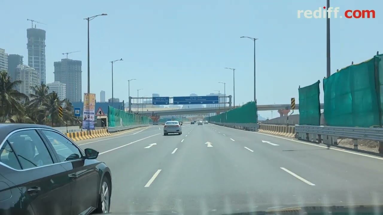Mumbai coastal road opens