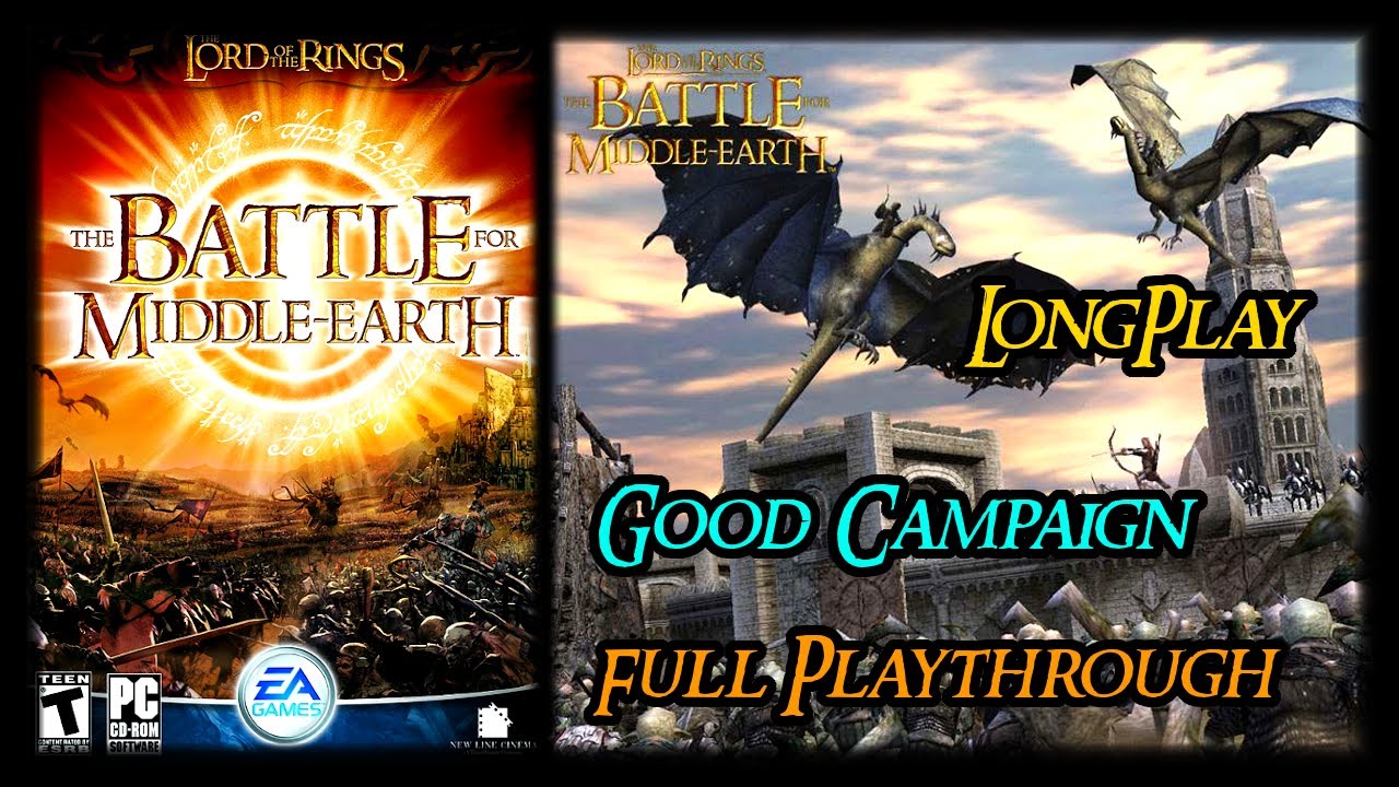 The Lord of the Rings: The Battle for Middle-Earth 1 - Longplay Good Campaign (No Commentary) (PC)