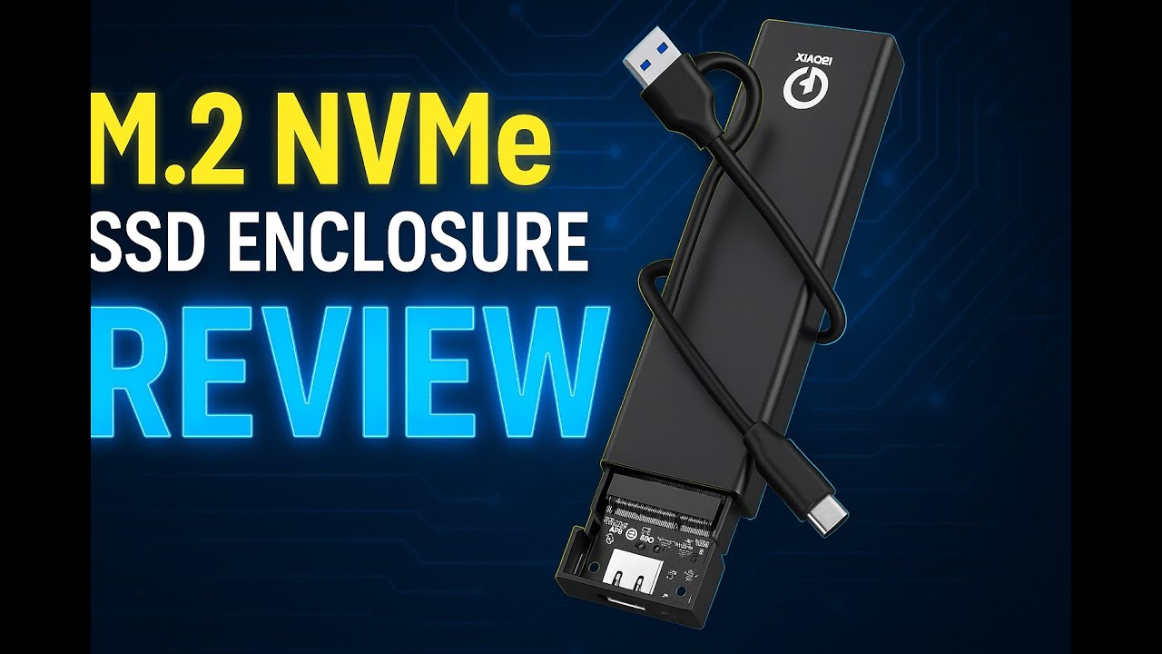 Review - Xiaobi M.2 NVMe SSD Enclosure, Tool-Free Installation, USB 3.2 Gen 2 (10 Gbps) t