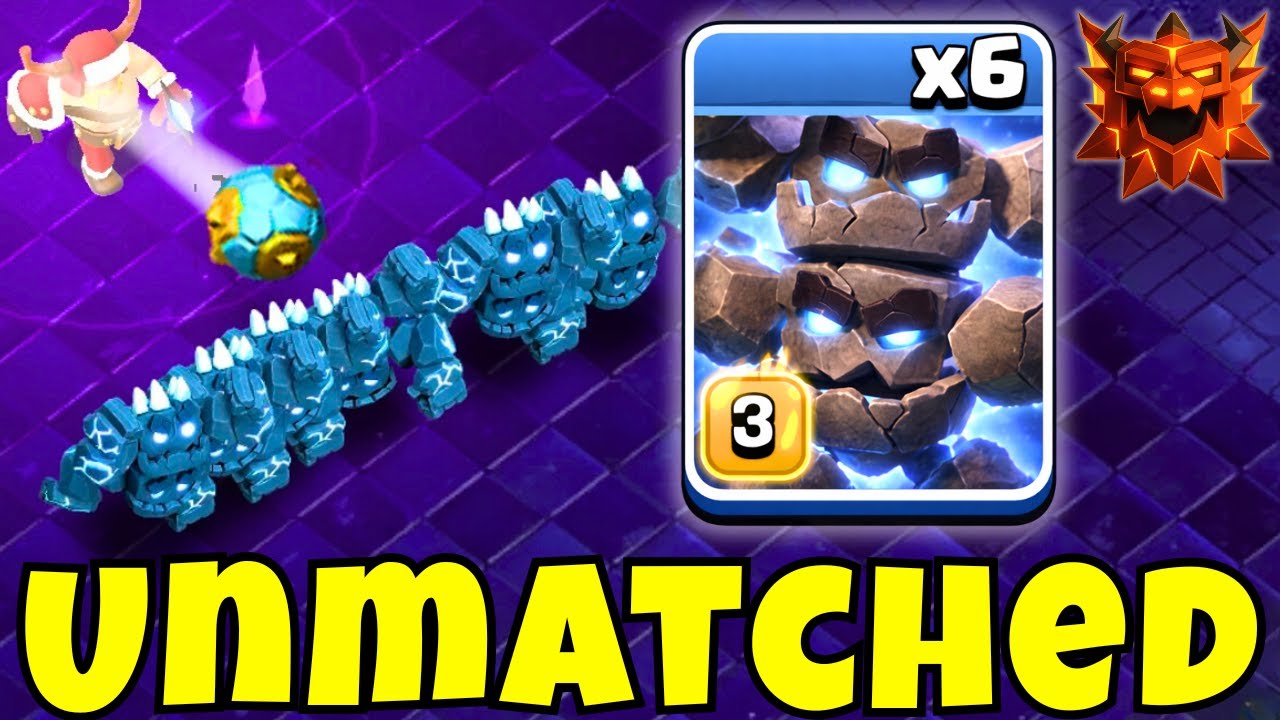 Easiest TH18 Legend Attack Strategy | Meteor Golem with RC Charge (Clash of Clans)