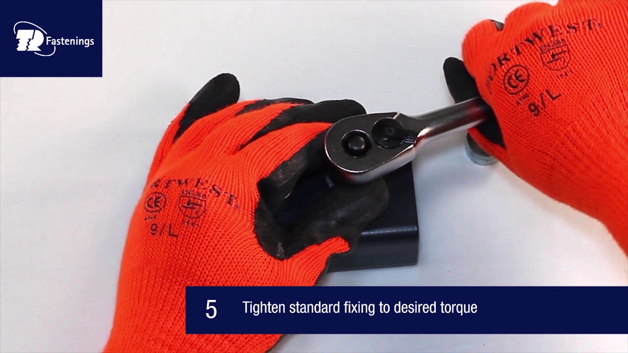 TR Security Fasteners - Nogo&trade; Installation