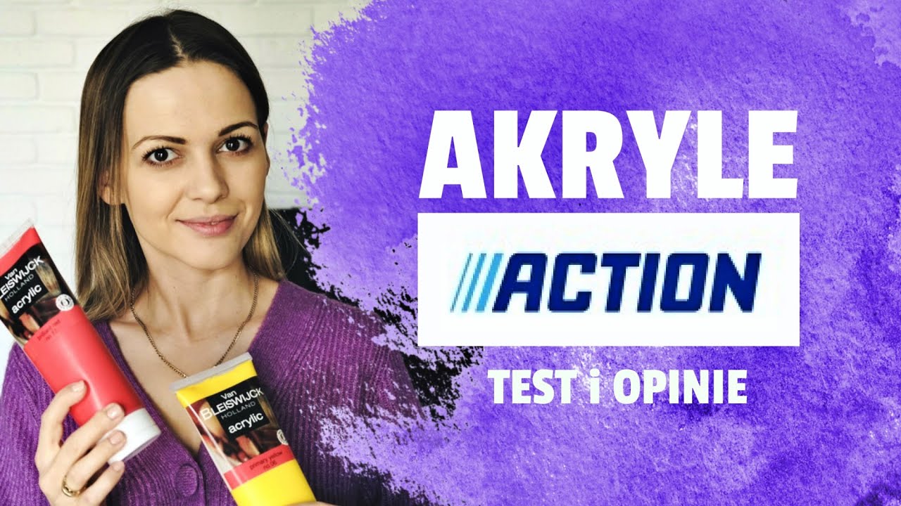 Farby akrylowe ACTION van Bleiswijck - czy warto kupić? TEST i OPINIE