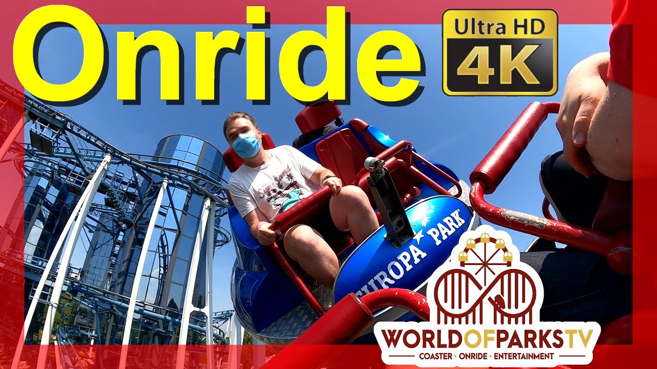 Euro Mir (Onride) Video Europa Park Rust 2021 – Mack Rides Spinning Coaster - Europapark Achterbahn
