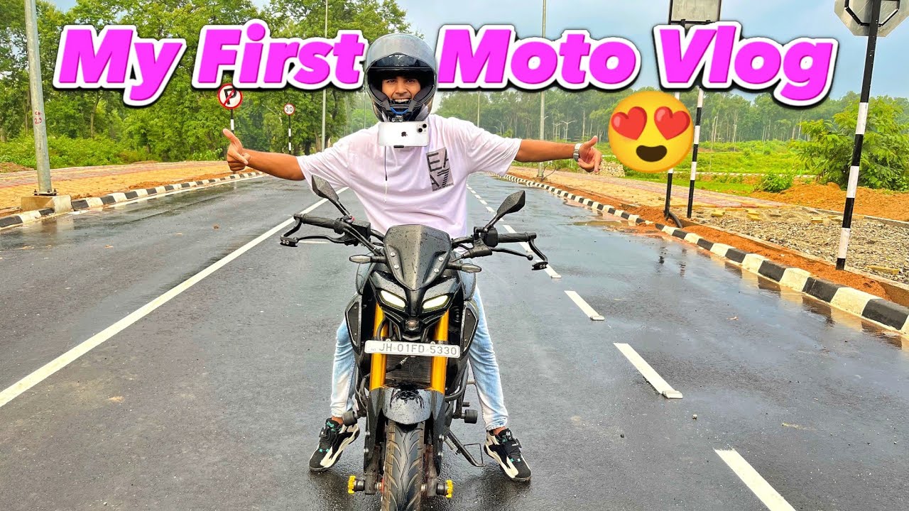 My First Moto Vlog With My Dream Bike MT 15 😍