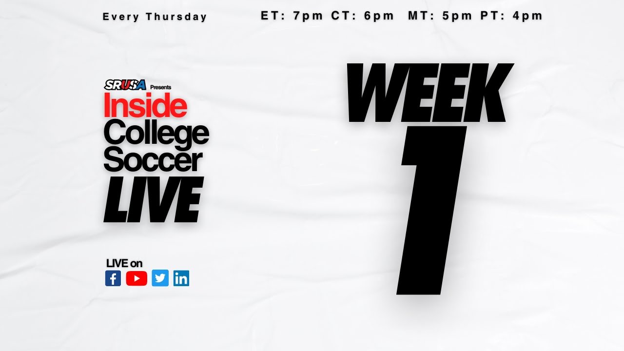Inside College Soccer LIVE: Q&A Week 1: Questions we get asked the most