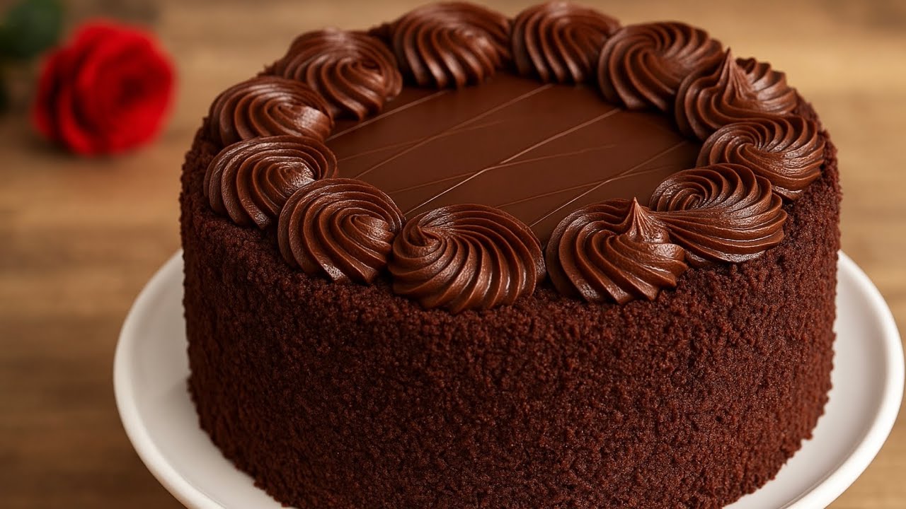 Невероятный бельгийский шоколадный торт! 🍰