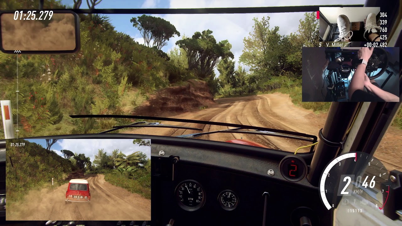 dirt rally 2.0 historic H1(FWD) mini cooper s NEW ZEALAND stage 1