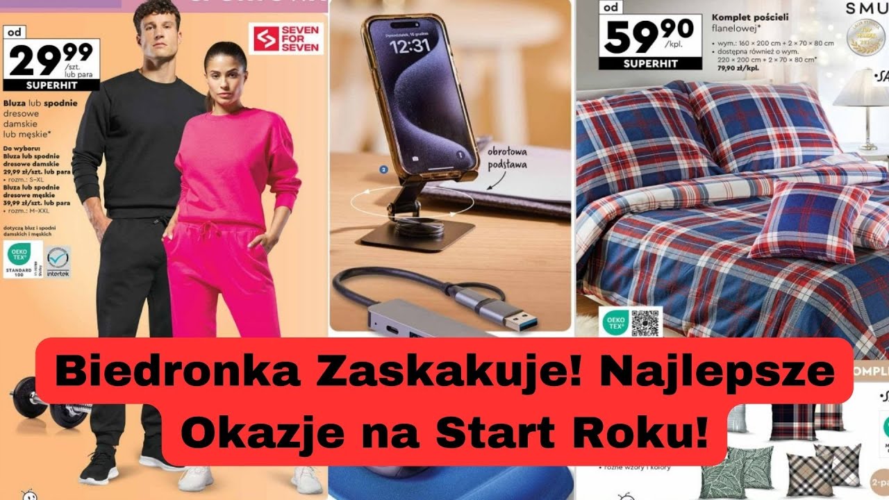 Biedronka Nowy Rok: Najlepsze Oferty na Elektronikę i Domowe Hity!