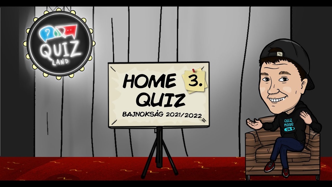 HomeQuiz bajnokság - kocsmakvíz otthonról | 3. forduló | Quizland