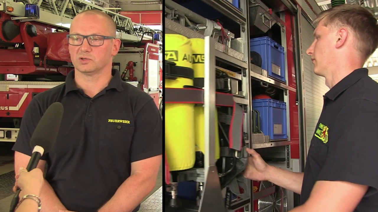 Ausbildung  bei der Stadt Chemnitz: Feuerwehr