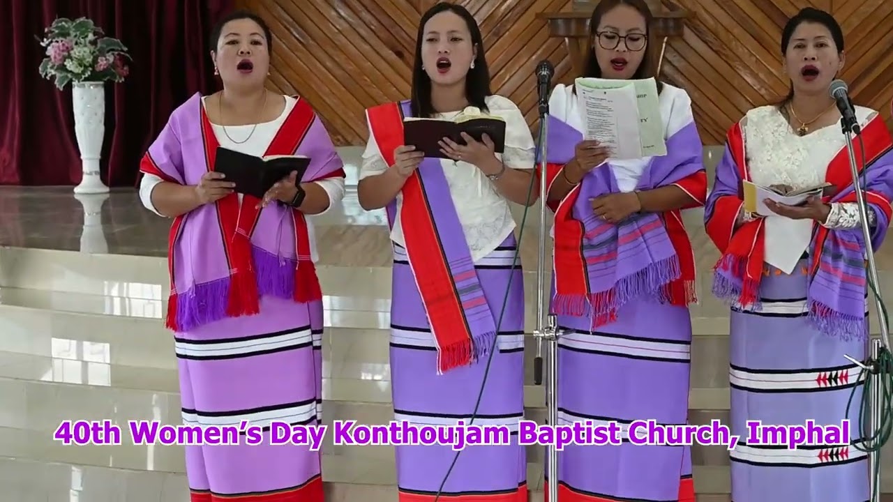 Full version II 40th Women's Day II Konthoujam Baptist church Imphal