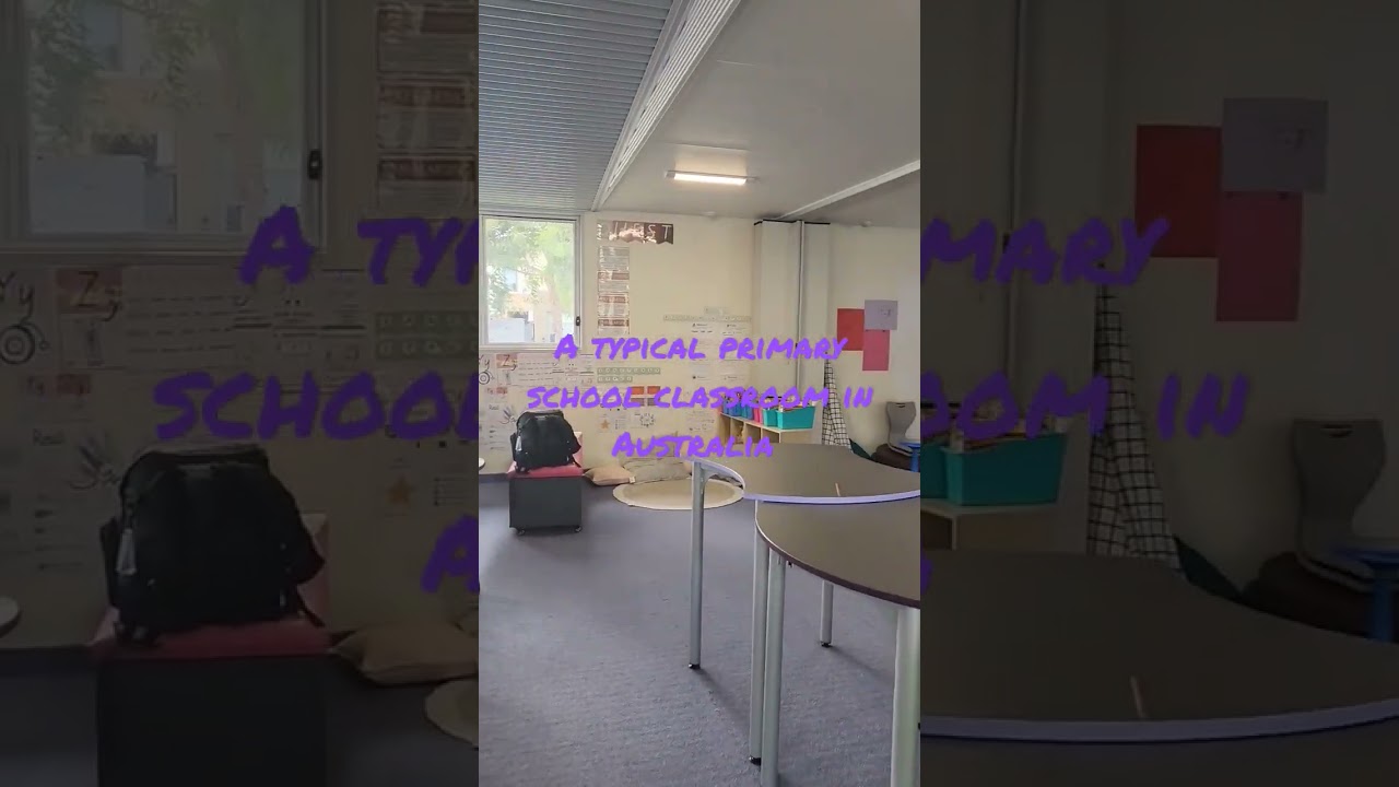 A typical primary school classroom in Australia