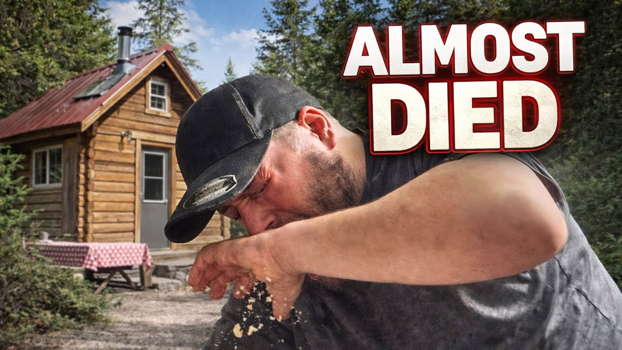 I Almost DIED Choking at My Friend’s Cabin 😳