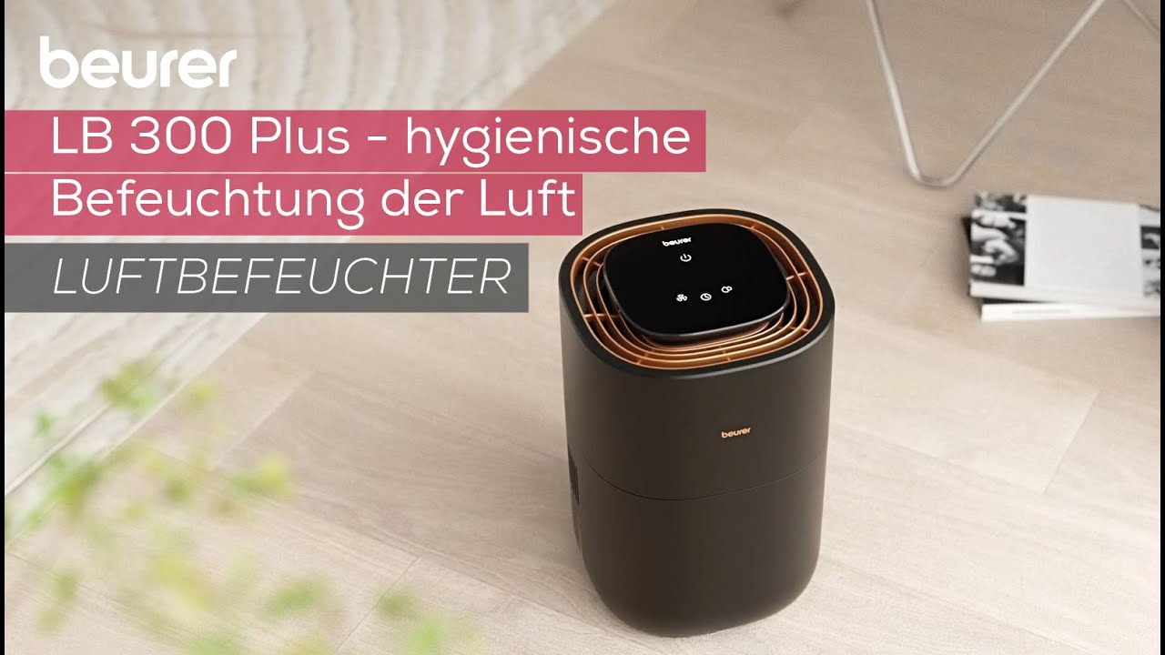 Luftbefeuchter für einen hygienisch befeuchteten Raum bis 45m² | Beurer LB 300 Plus