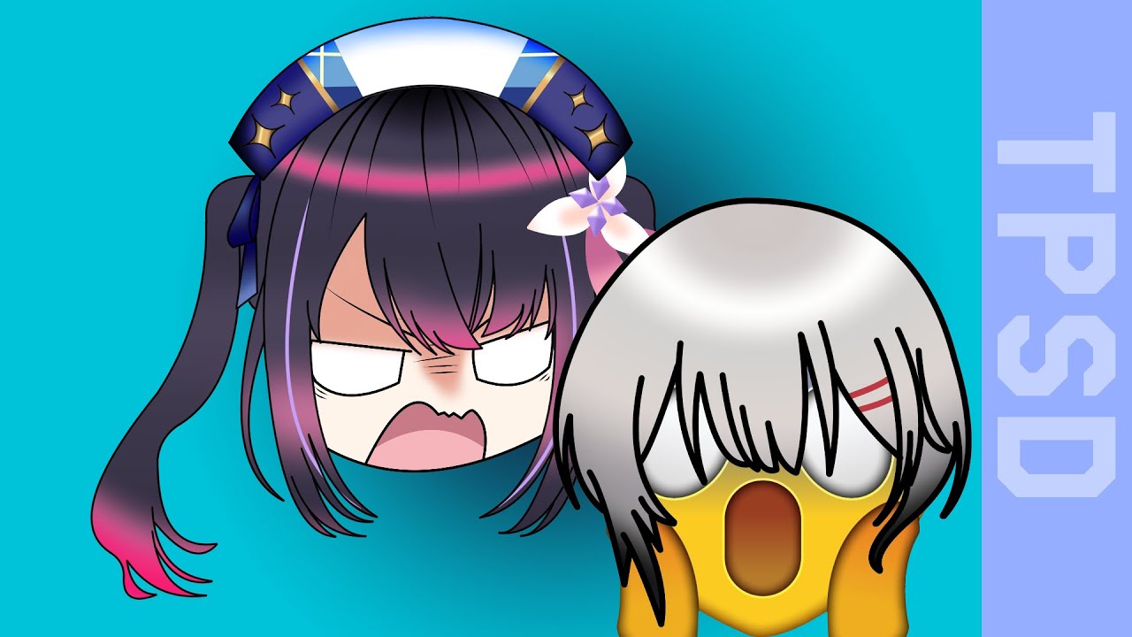 Luna Rurine laughs at Hina Misora, gets discovered mid stream👉 👈