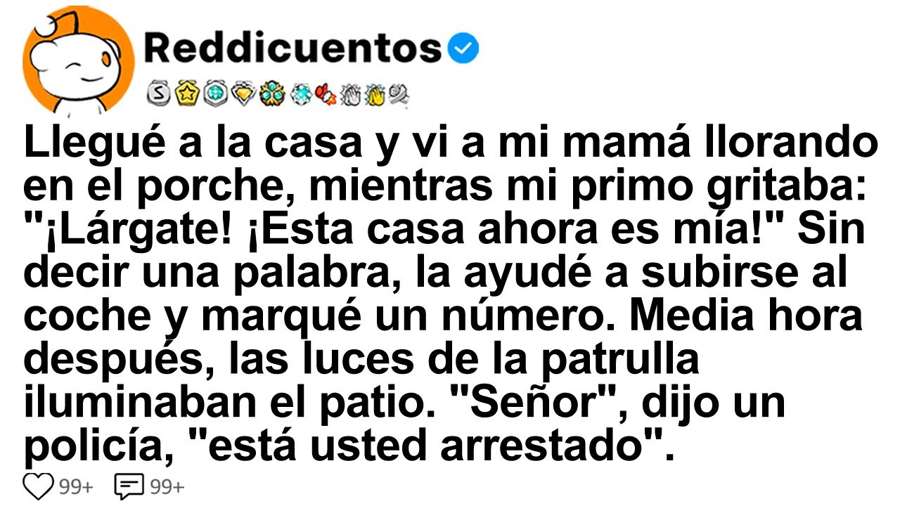 [HISTORIA COMPLETA] Cuando llegué a la casa, vi a mi mamá llorando en el porche y a mi primo...