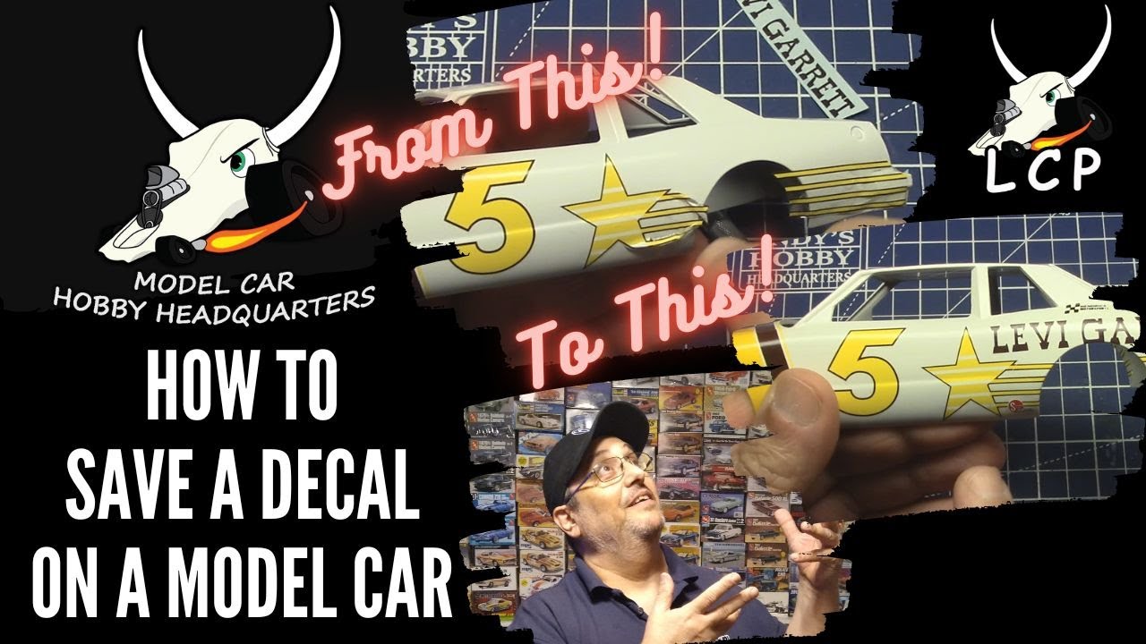 What To Do When Model Car Decals ATTACK! Ep.234
