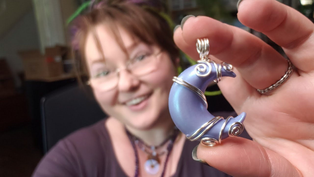 Wire Wrap Moon Craft-Along-Athon 4.30.21