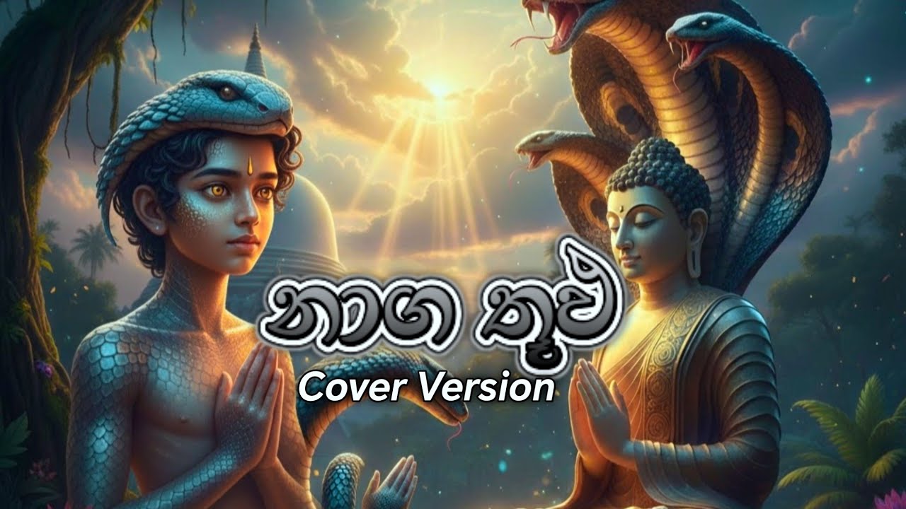 Naga Thupa (නාග තූඵ) | Covered by Nimesh Melody | Cover Version Lyrics 