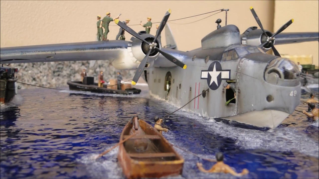 Diorama PBM-5A Mariner 1/72