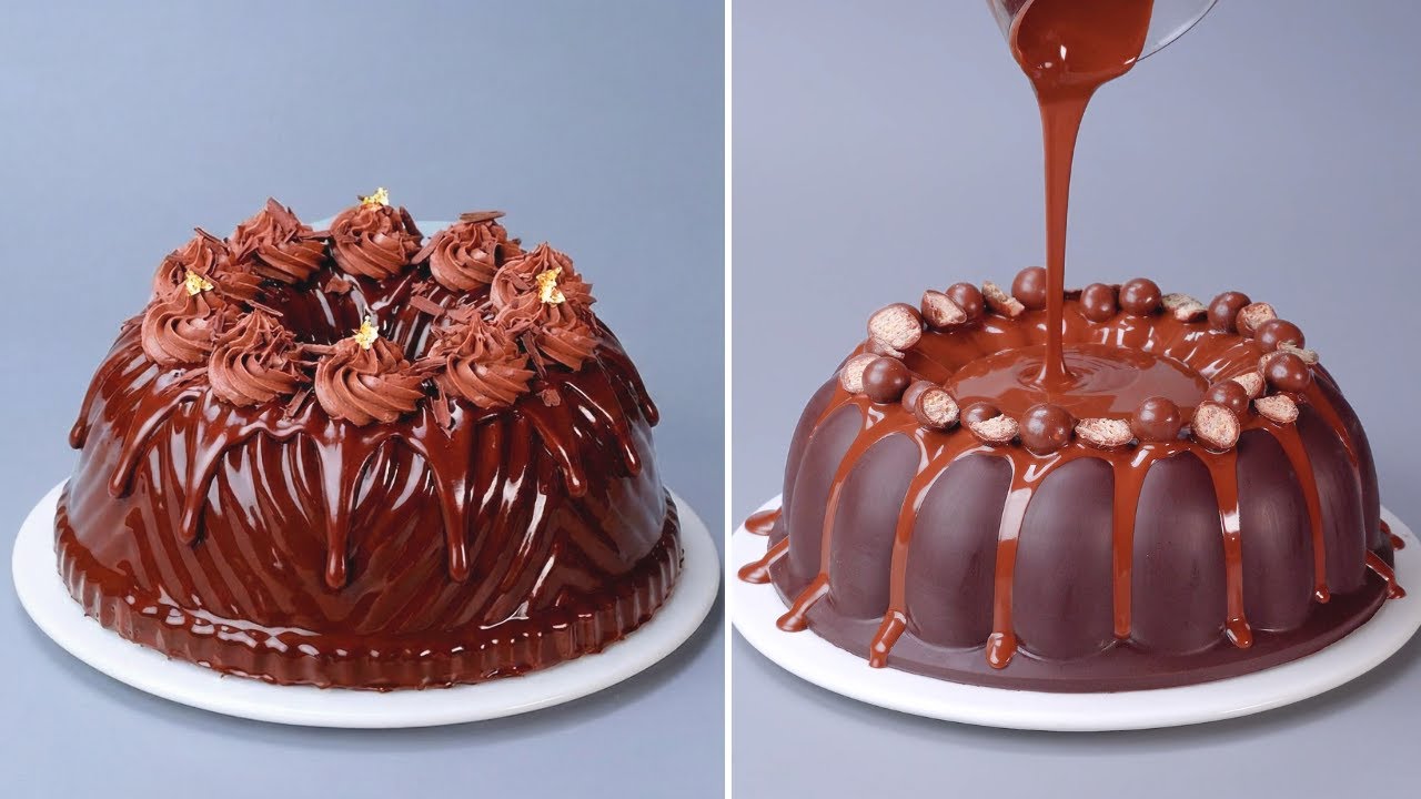 Chocolate Heaven! 🤤 The Most Moist & Glossy Chocolate Cake Recipes