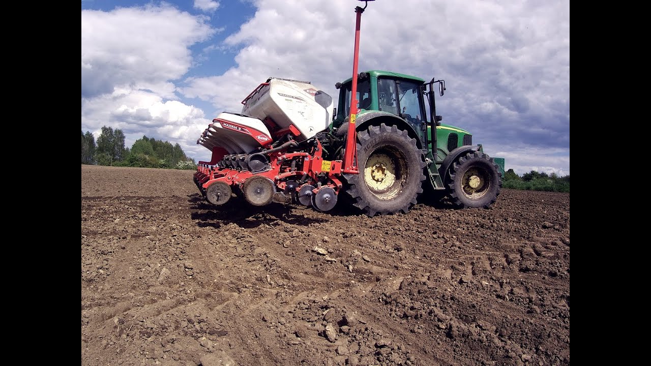 SIEW KUKURYDZY 2024 / GR KRAMARCZYK / JOHN DEERE 6920 / KUHN MAXIMA 3TS / JELEŃ W AKCJI !