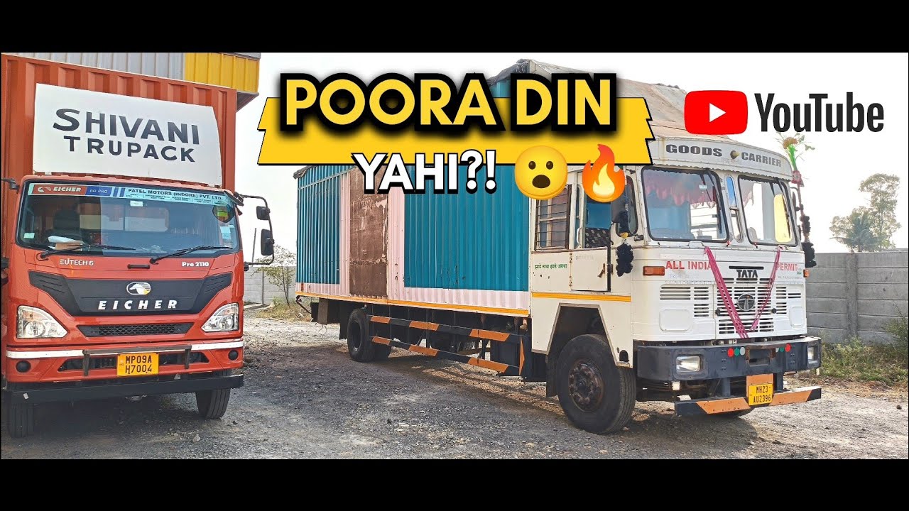 Aaj Fir Se Container Chalaya 🚛🔥 | Itna Maja Aaya Ki Kya Batau 😍 | Truck Life Vlog