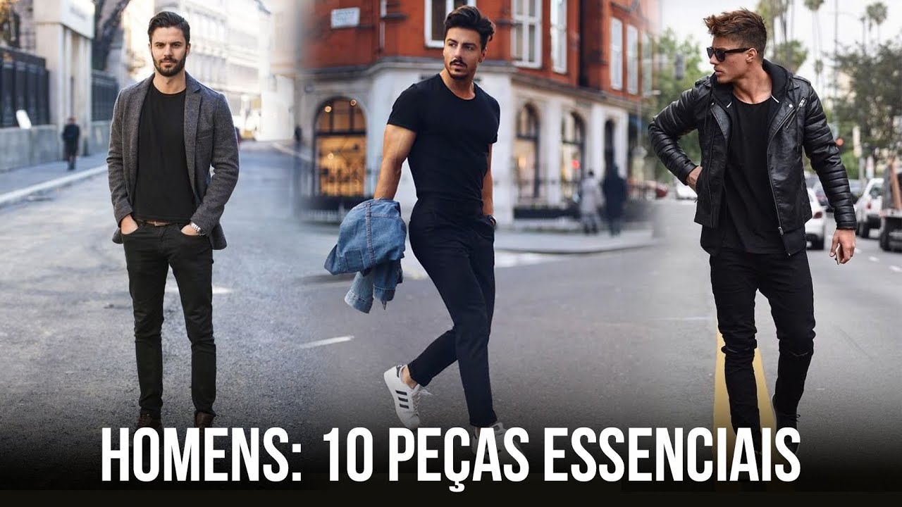 10 PEÇAS ESSENCIAIS para os Homens