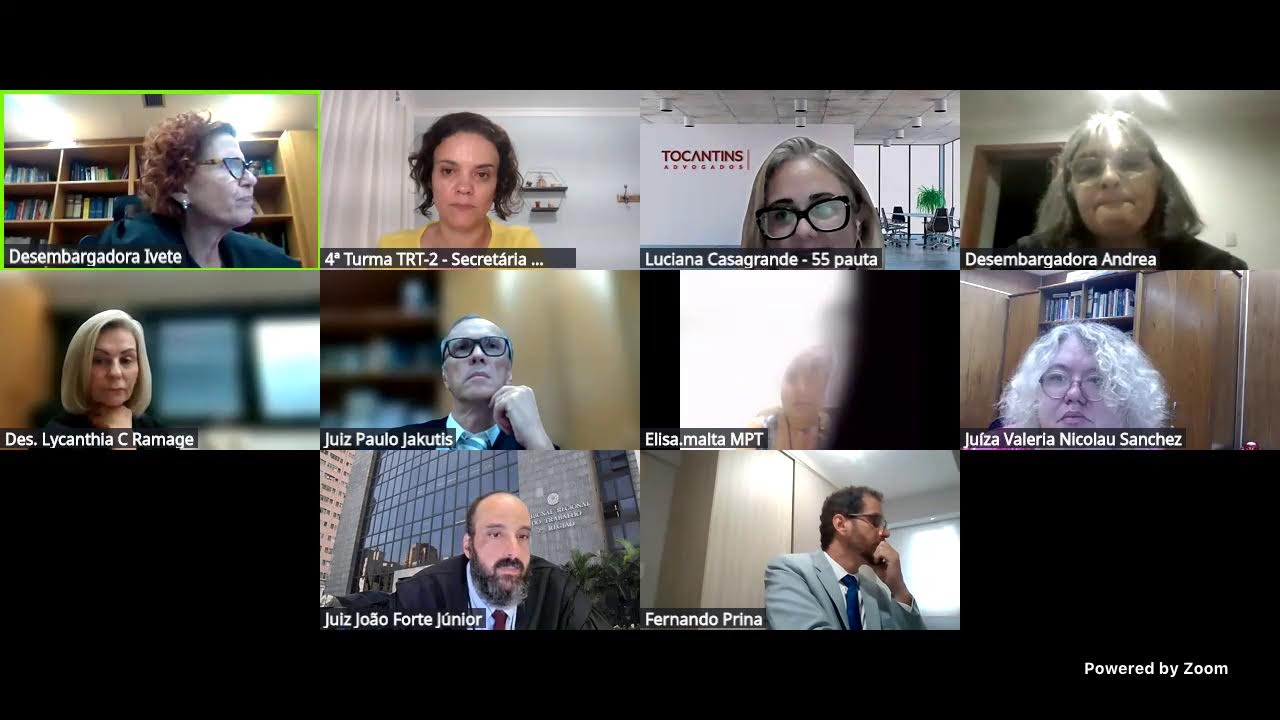 Sessão Telepresencial 24 02 2026 Quarta Turma TRT 2