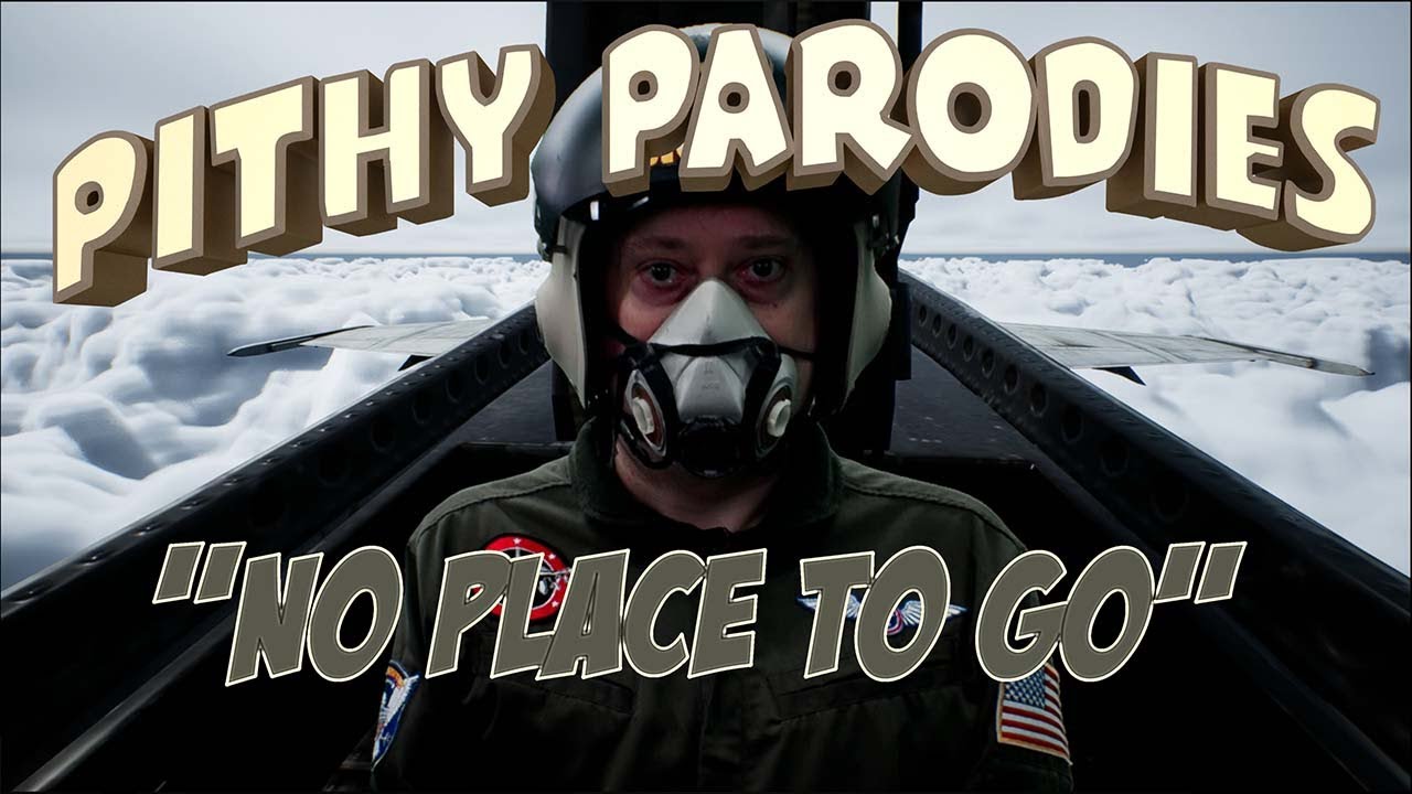 No Place To Go - Parody - What happens when a jet fighter pilot needs the bathroom urgently.