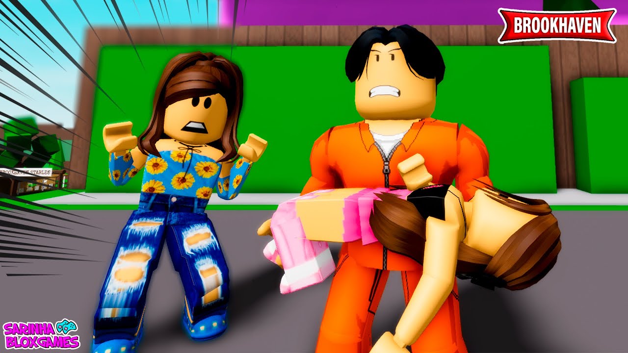 A MENINA RAPTADA PELO VIZINHO - HISTORINHA- BROOKHAVEN 🏡 RP | Roblox