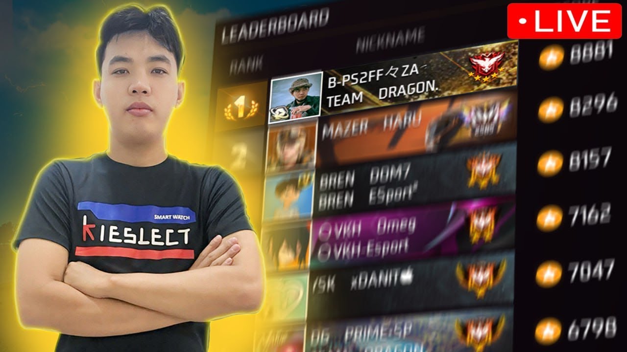 🔴LIVE | អូសរ៉ែង FREE FIRE | B-PISETH2 FF
