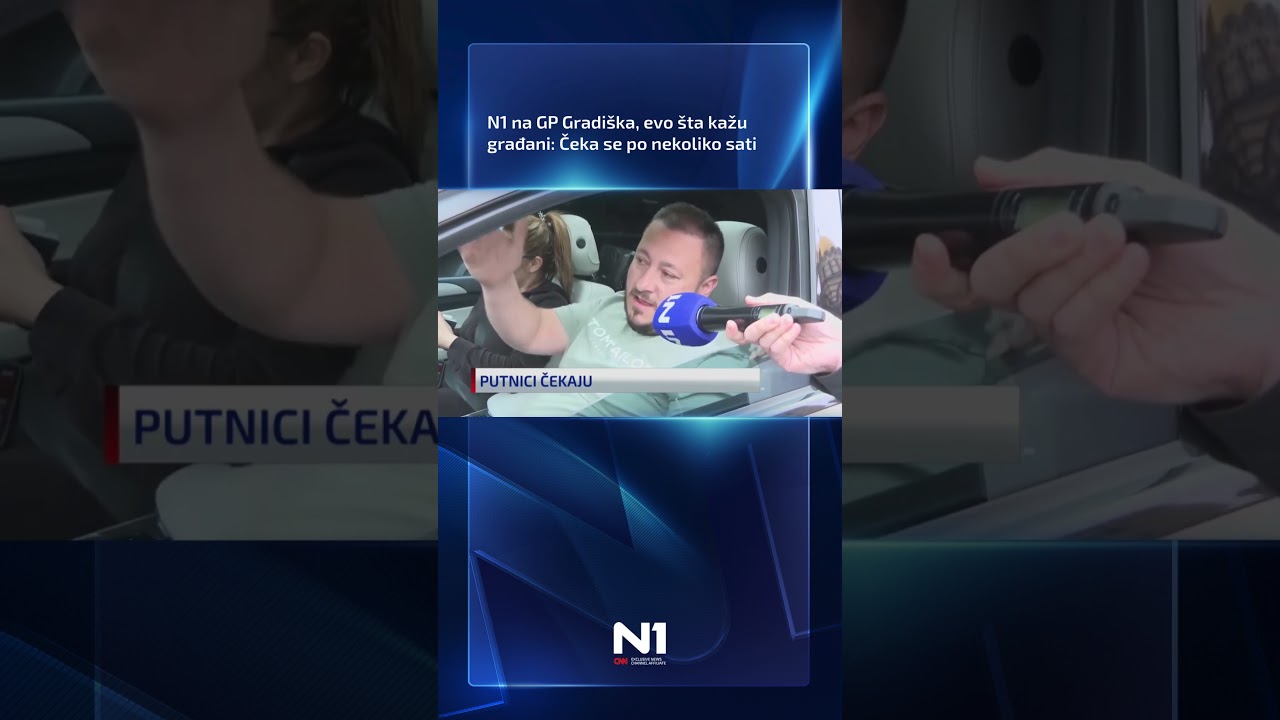 N1 na GP Gradi&scaron;ka, evo &scaron;ta kažu građani: Čeka se po nekoliko sati